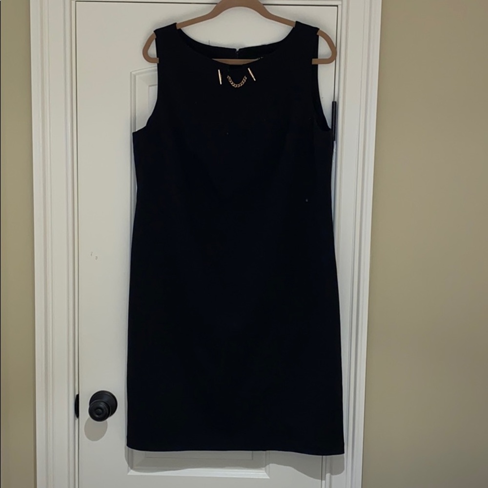 Black business casual dress